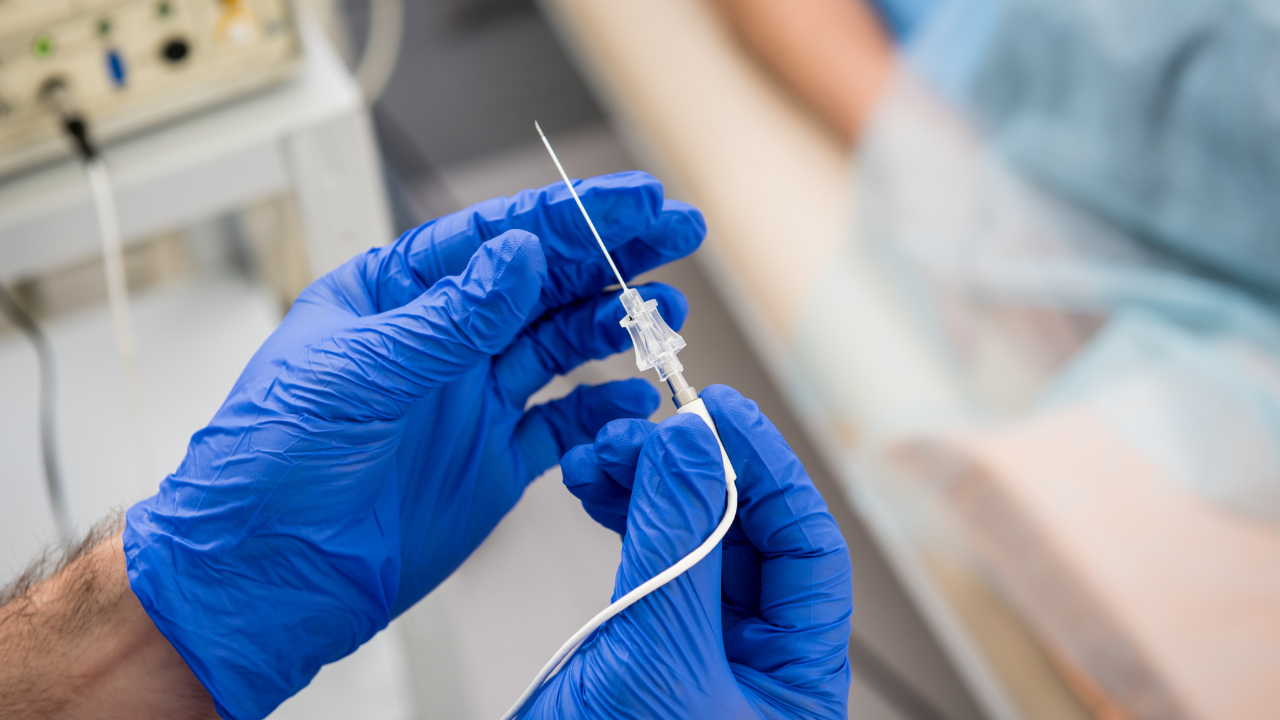 Cardiologist use tubes for radiofrequency catheter ablation. Image Credit: Adobe Stock Images/romaset