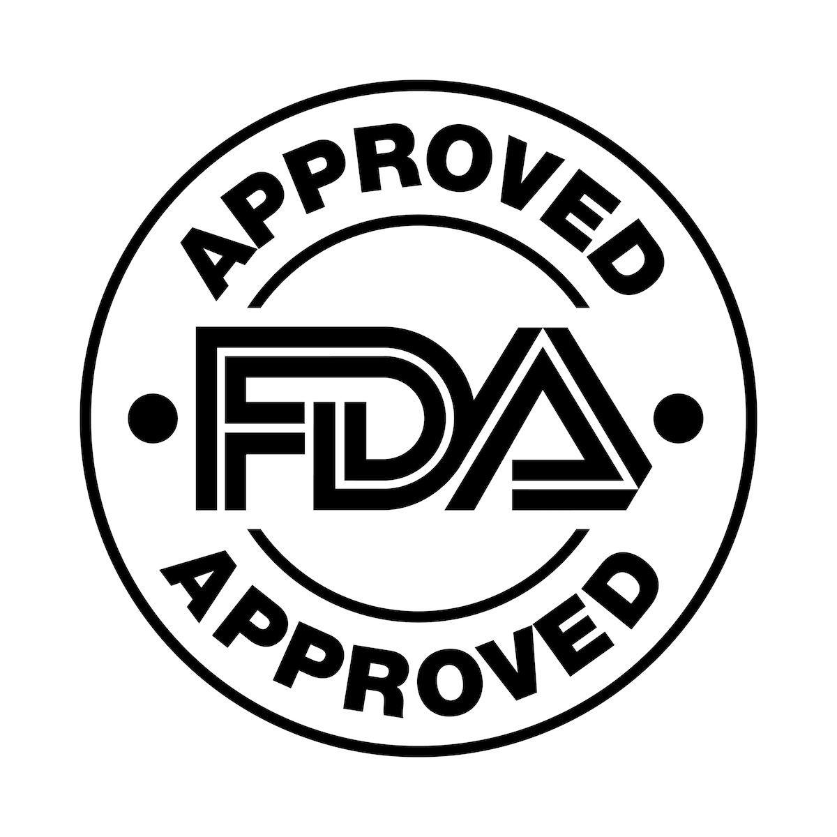 U.S. Food and Drug Administration FDA approved vector stamp | ©Calin | Adobe Stock
