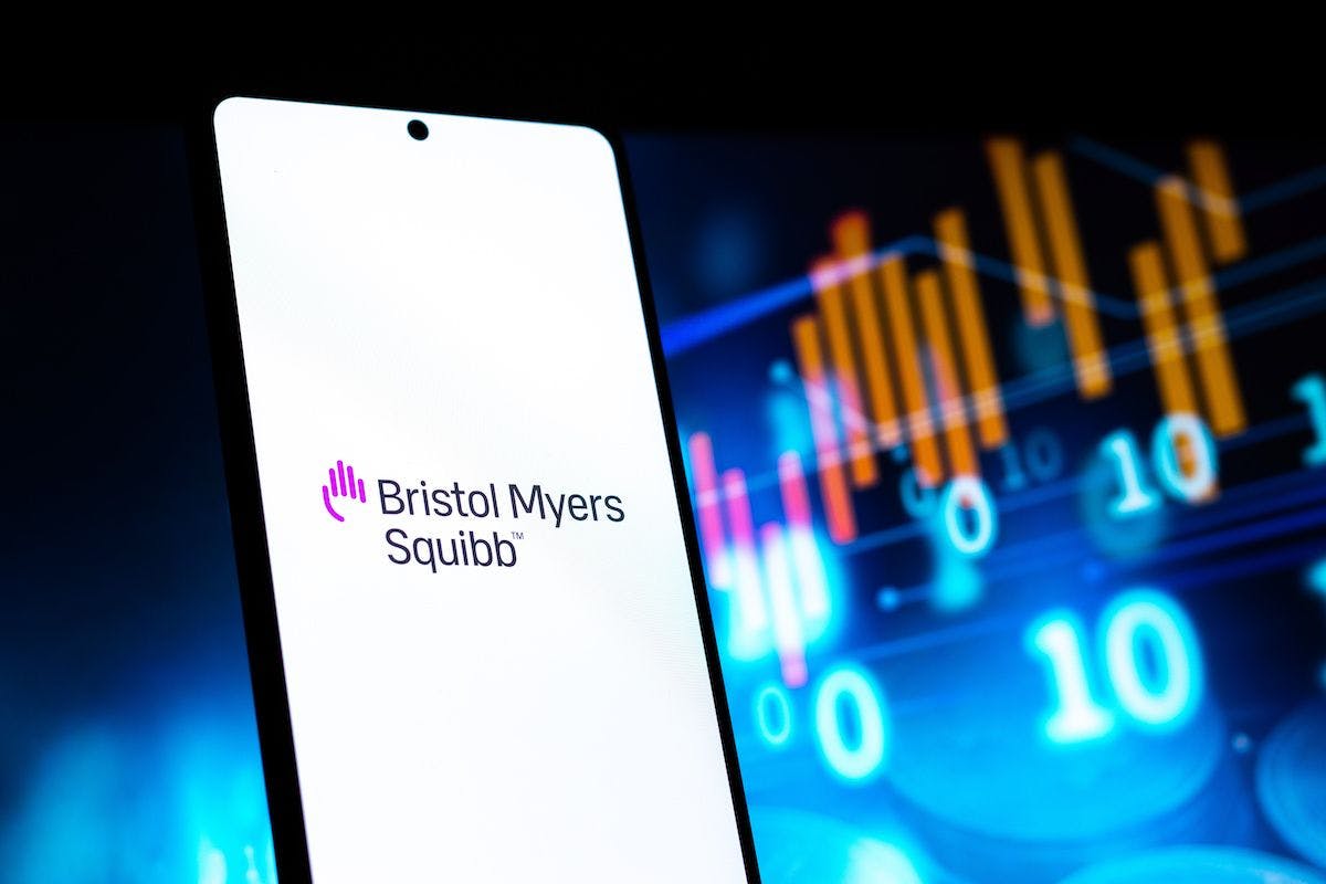 West Bangal, India - April 20, 2022 : Bristol Myers Squibb logo on phone screen stock image | ©sdx15 | Adobe Stock