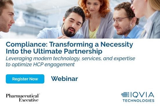 Compliance: Transforming a Necessity Iinto the Ultimate Partnership Leveraging modern technology, services, and expertise to optimize HCP engagement