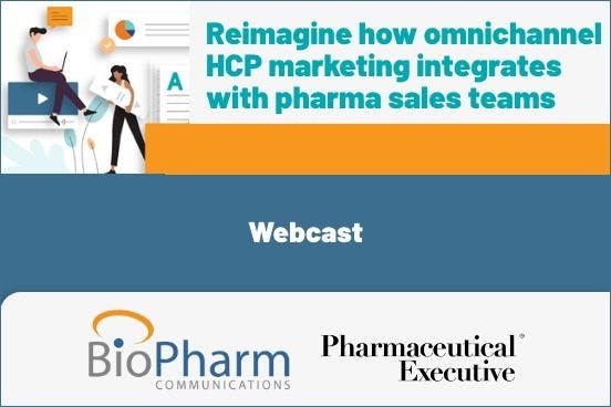 Reimagine how omnichannel marketing integrates with pharma sales teams