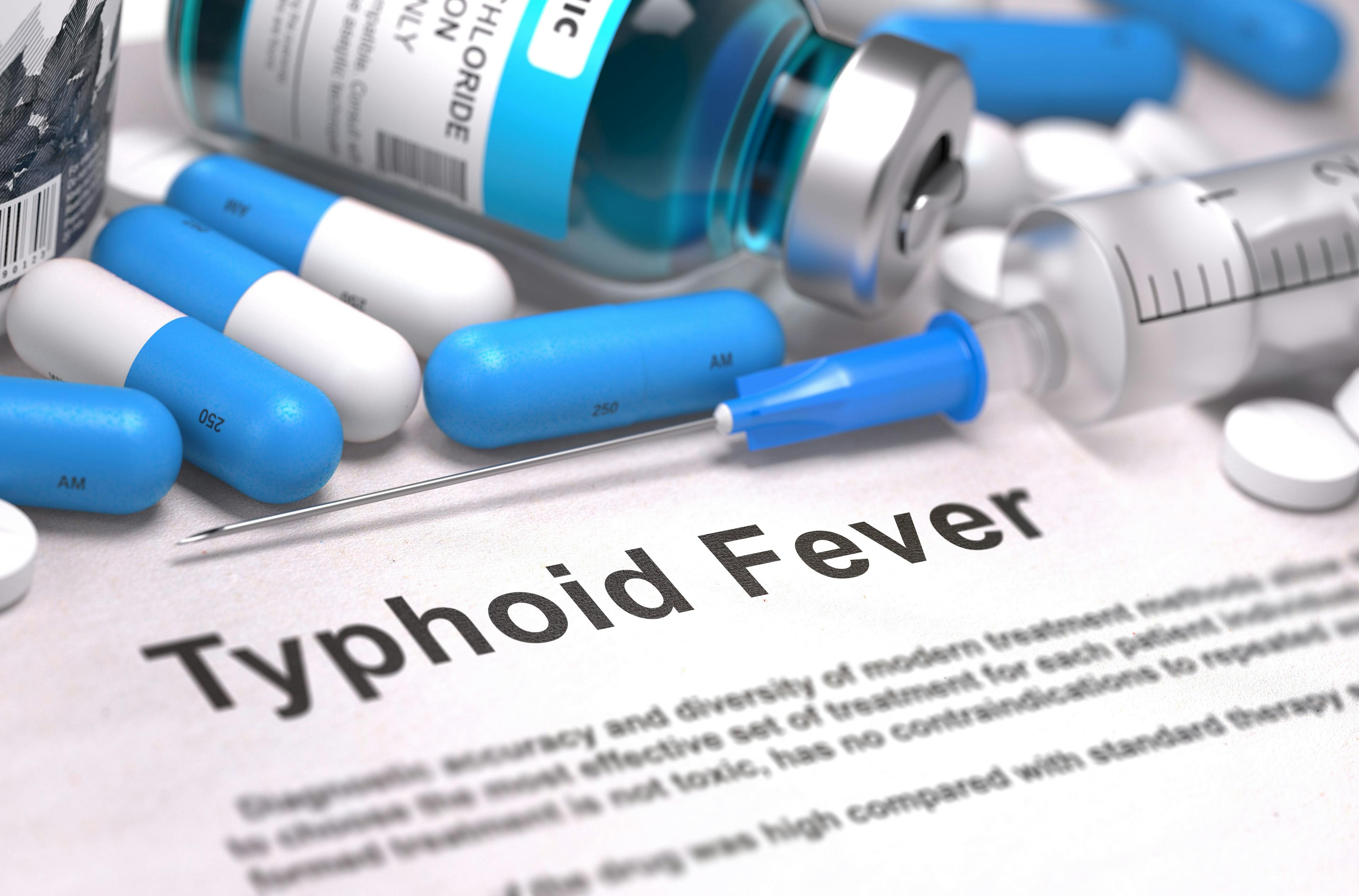 Image credit: tashatuvango | stock.adobe.com. Diagnosis - Typhoid Fever. Medical Concept. 3D Render.