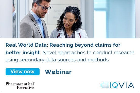 Real World Data: Reaching beyond claims for better insight Novel approaches to conduct research using secondary data sources and methods
