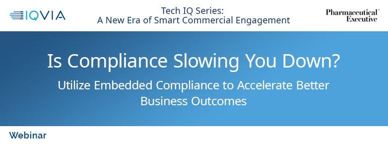 Is Compliance Slowing You Down? Utilize Embedded Compliance to Accelerate Better Business Outcomes
