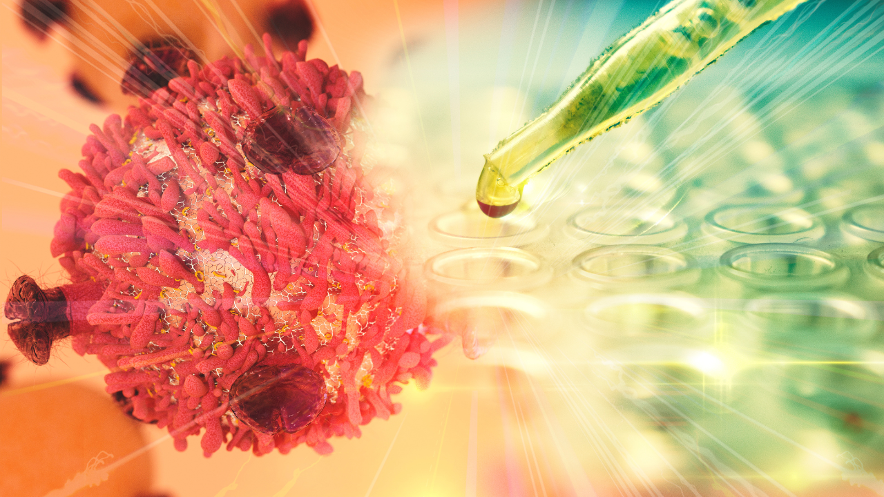 Gene Therapy for Cancer Treatment Concept Cancer therapy with T-cell and pipette. Image Credit: Adobe Stock Images/catalin