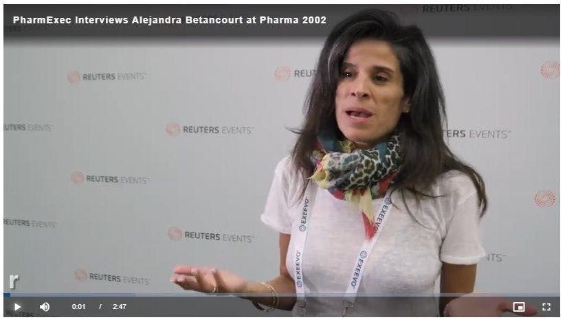 PharmExec Interviews Alejandra Betancourt at Pharma 2022