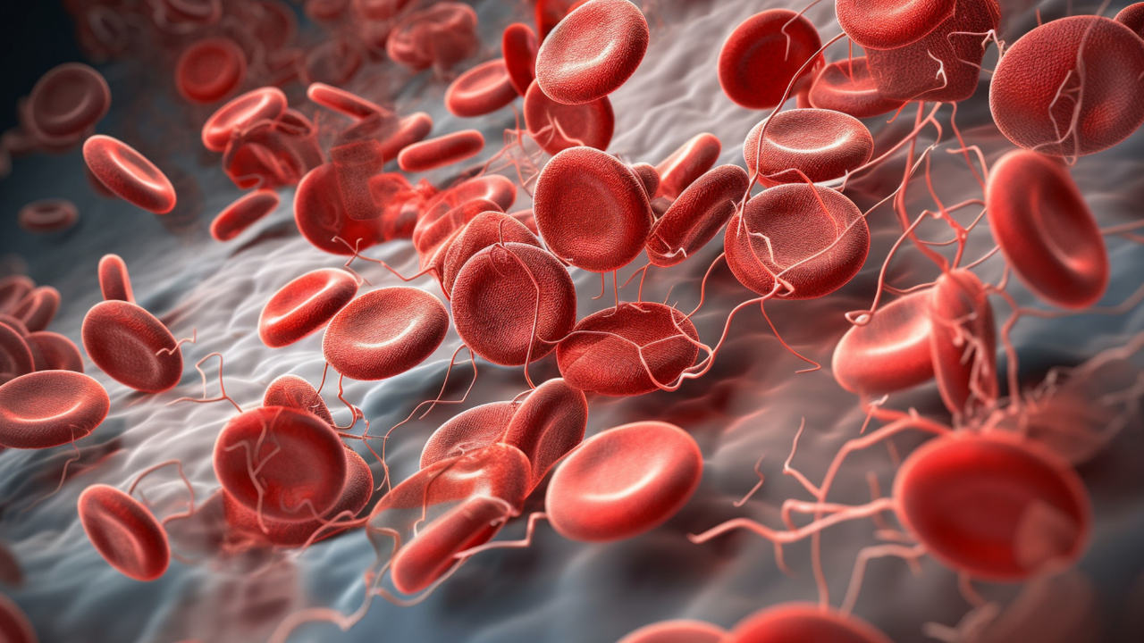Platelets forming a blood clot, AI Generative. Image Credit: Adobe Stock Images/Катерина Євтехова